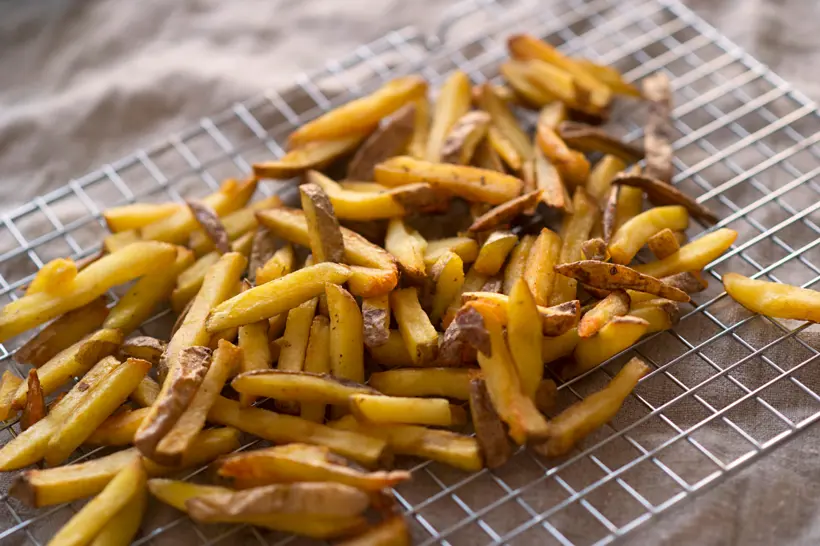 Friet productie